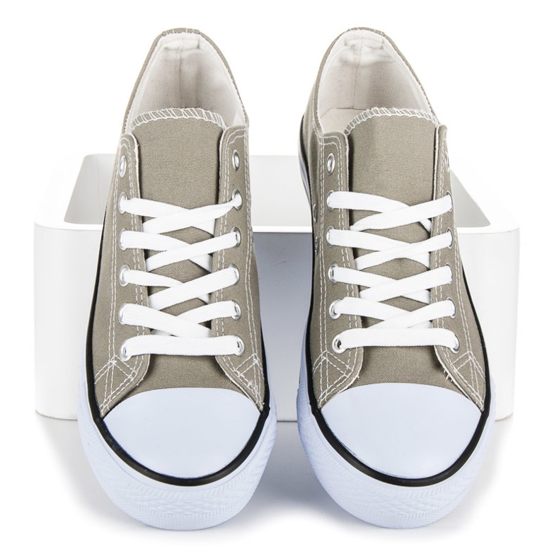 Tlck Shoes Sive tenisice siva 1