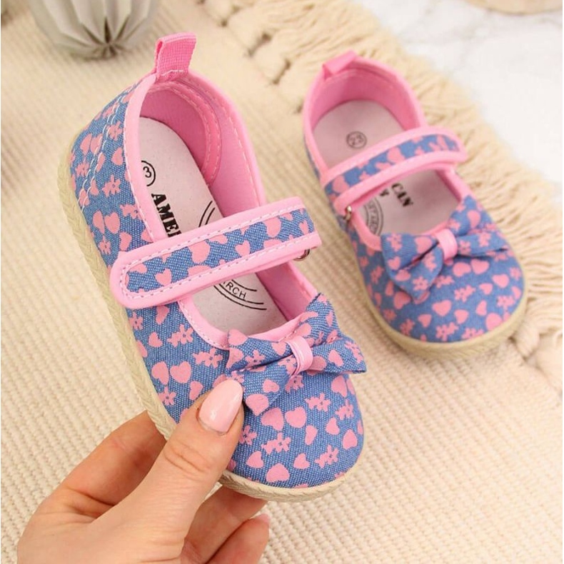 Tenisice za djevojčice American Club Blue Ballerinas 1