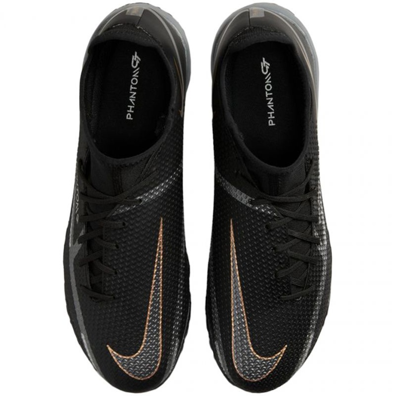 Kopačke za nogomet Nike Phantom GT2 Academy Df Tf DC0802 008 crna crna 1