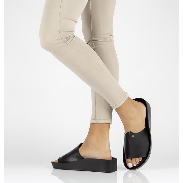 Kožne papuče Filippo DK2059 / 22 Bk crne crna 1