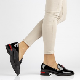 Kožne cipele Filippo DP3720 / 22 Bk crne crna 2