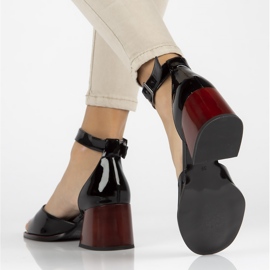 Kožne sandale Filippo DS3723 / 22 Bk crne crna 1