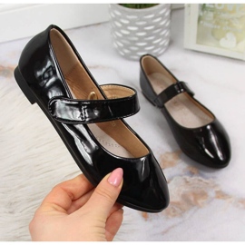 Čičak crne lakirane balerinke Jr Potocki crna 1