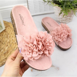 Papuče s ružičastim cvjetovima u eVentu ružičasta 1