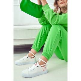 Ženske tenisice Big Star HH274131 Bijele bijela 1