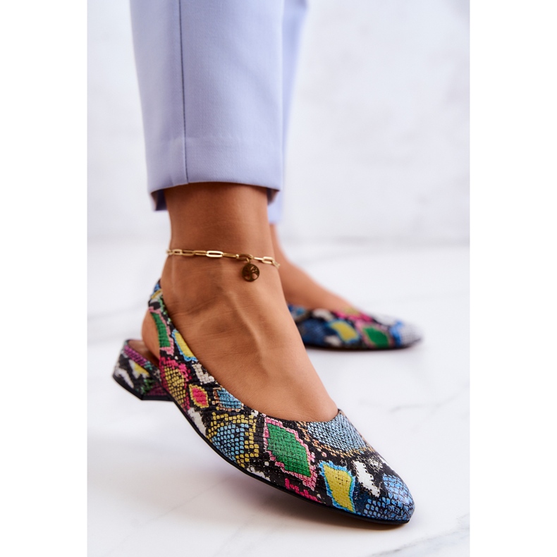 Balerinke na štikle Maciejka 04482-39 Višebojne višebojan 2