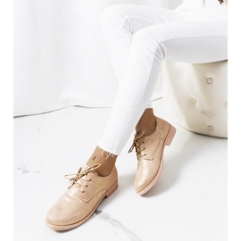 Kroes zlatne ženske cipele ružičasta 1