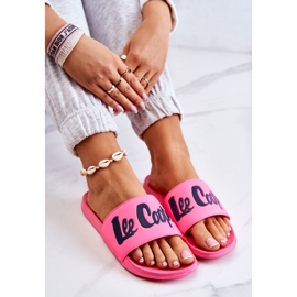 Ženske papuče Lee Cooper LCW-22-42-1000 Neon Pink ružičasta 2