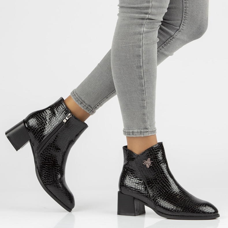 Crne čizme Filippo DBT3116 / 21 Bk crno 1