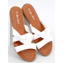 Ženske križne papuče Poppy White bijela 1