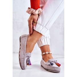 PS1 Ženske sive Wilessa mokasine od antilopa siva 2