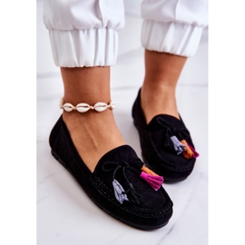 PS1 Ženske crne Wilessa mokasine od antilopa crno 1