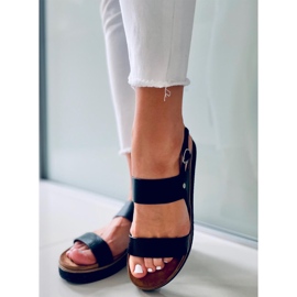 Ženske sandale Maiden Black crno 2
