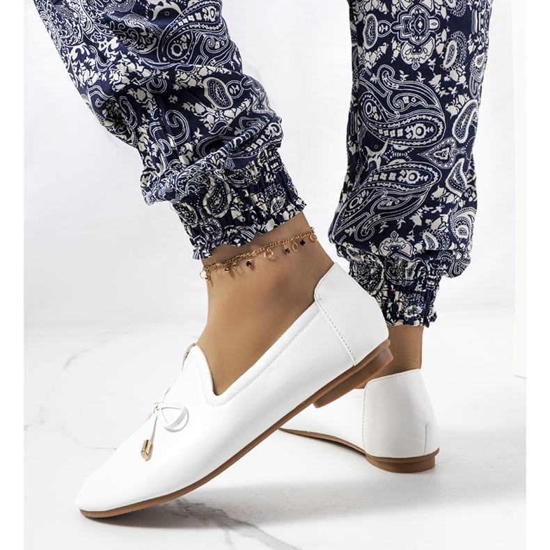 Carlsen bijele mokasine bijela 2