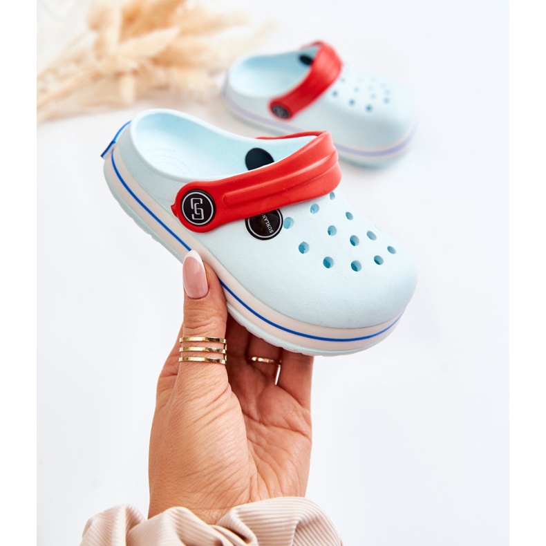 Udobne dječje papuče Mint Cracks Colly zelena 1