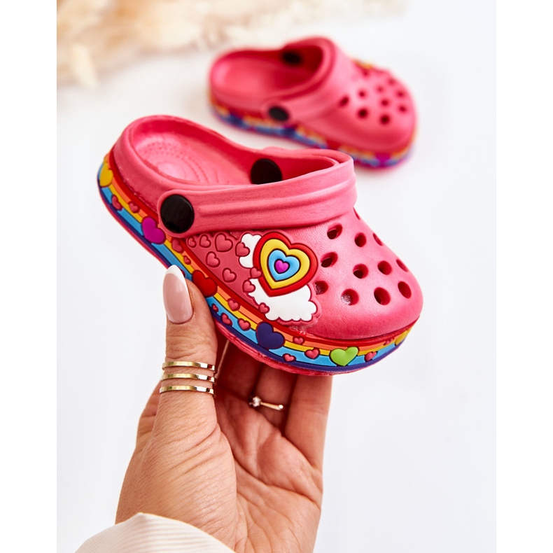 Dječje papuče Foam Crocs Red Charie crvena 1