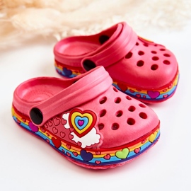 Dječje papuče Foam Crocs Red Charie crvena 2