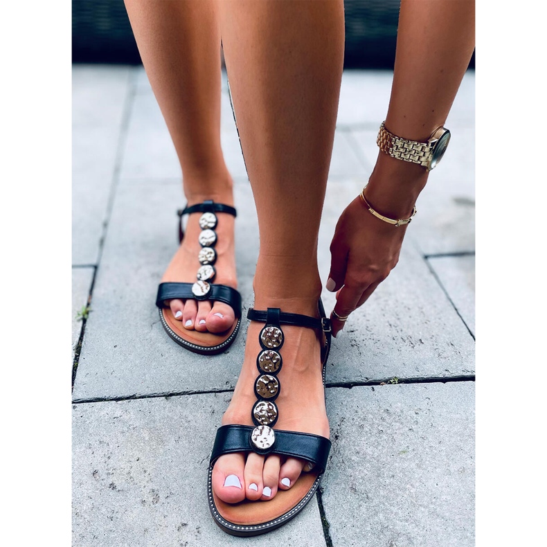 Velma Crne ženske sandale crna 2