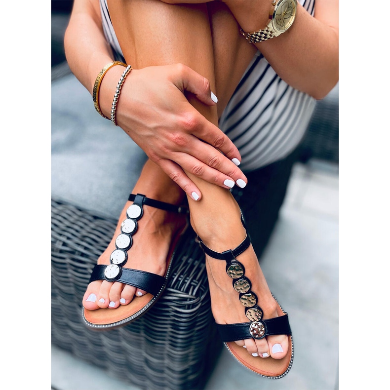 Velma Crne ženske sandale crna 1