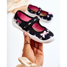 BEFADO S.A. Dječje balerine papuče Befado s mašnom 114X481 tamnoplave mornarsko plava 1