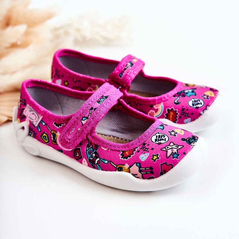 BEFADO S.A. Dječje Balerine papuče Befado Supergirl 114X483 Pink ružičasta 2