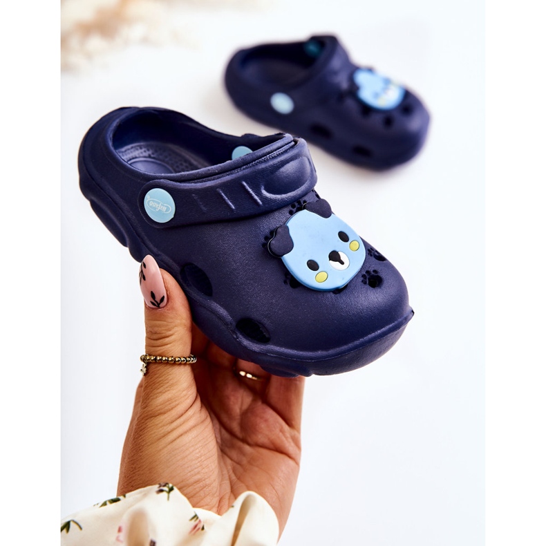 BEFADO S.A. Dječje papuče Kroks Miś Befado 159X110 Mornarsko plave mornarsko plava 1