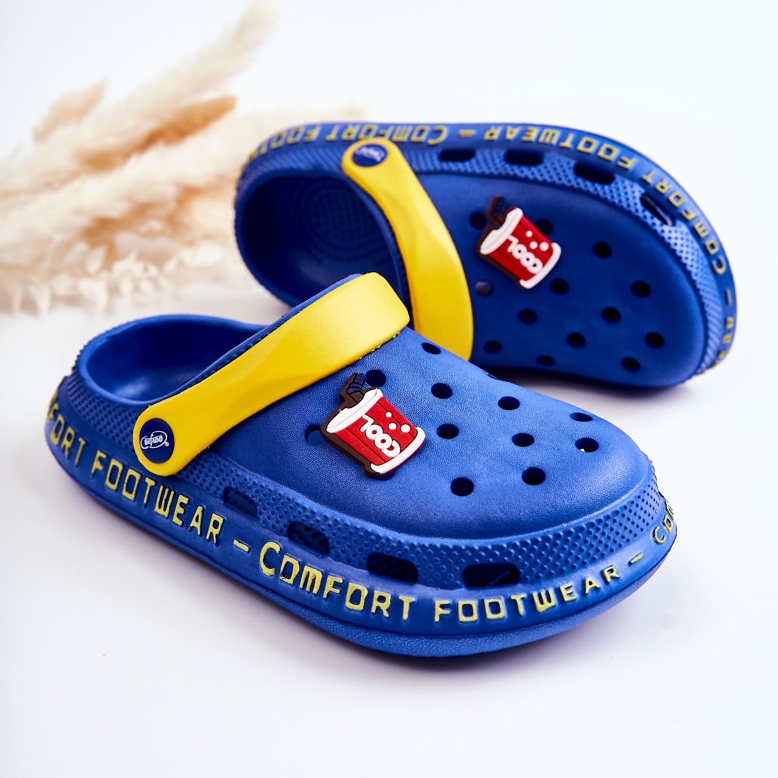 BEFADO S.A. Dječje papuče Kroksy Cola Befado 159Y101 Tamnoplave plava 2