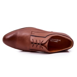 Bednarek Polish Shoes Elegantne kožne cipele Bednarek 684 Brown smeđa 3