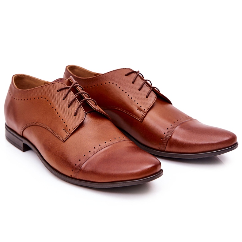 Bednarek Polish Shoes Kožne cipele Bednarek 723 Brown smeđa 5