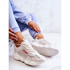 Ženske tenisice Sportske cipele s mrežastim bež Sallis 1