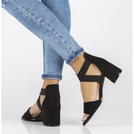 Filippo DS2093 / 22 Bk crne sandale crna 1