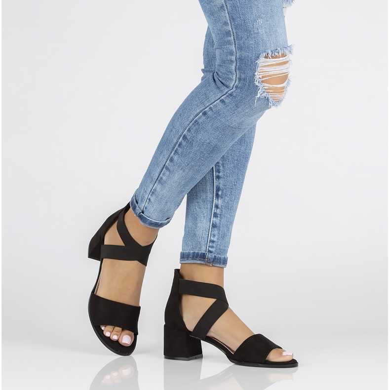 Filippo DS2093 / 22 Bk crne sandale crna 2