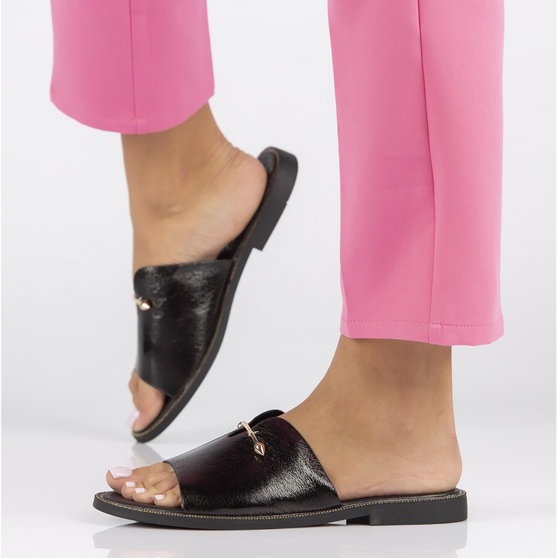 Filippo DK3700 / 22 Bk crne papuče crno 1