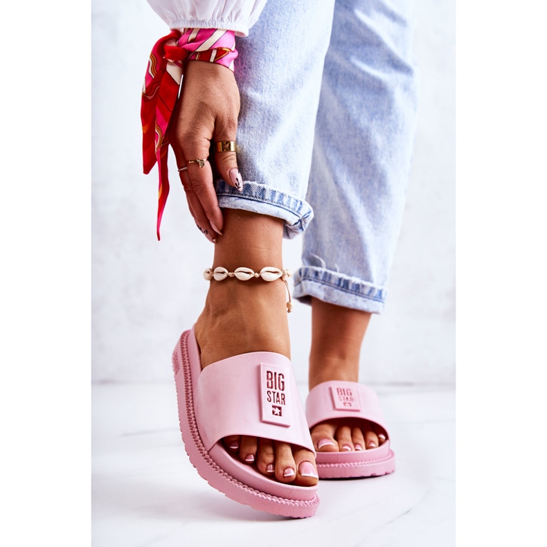 Ženske papuče Big Star JJ274A303 Pink ružičasta 1