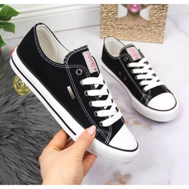 Tekstilne tenisice Cross Jeans W JJ2R4011C crne crna 1