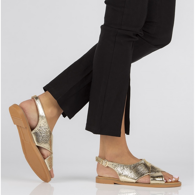 Filippo DS2104 / 22 Go zlatne sandale zlatni 1