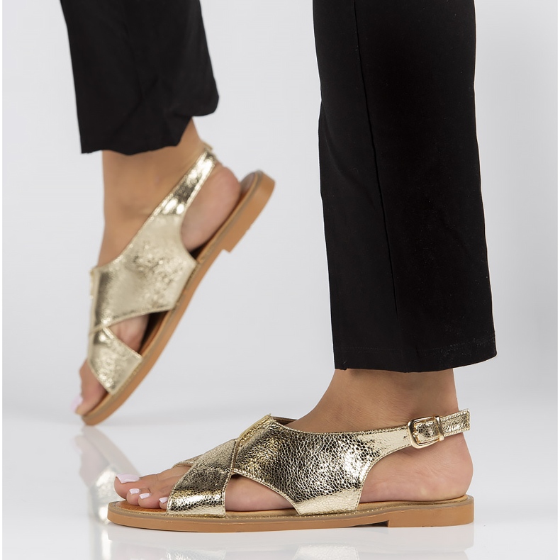 Filippo DS2104 / 22 Go zlatne sandale zlatni 2