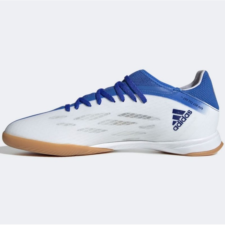 Adidas X SpeedFlow.3 U GW7491 bijelo-plava nogometna cipela bijela bijela 1