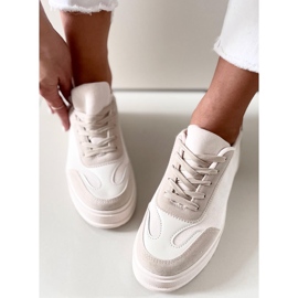 Santi Beige tenisice s visokim potplatom bež 1