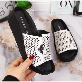 Kožne ažur T.Sokolski W SCA163 bijele papuče bijela 1