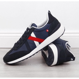 Casual Rieker M RKR539 tamnoplave sportske cipele plava 2