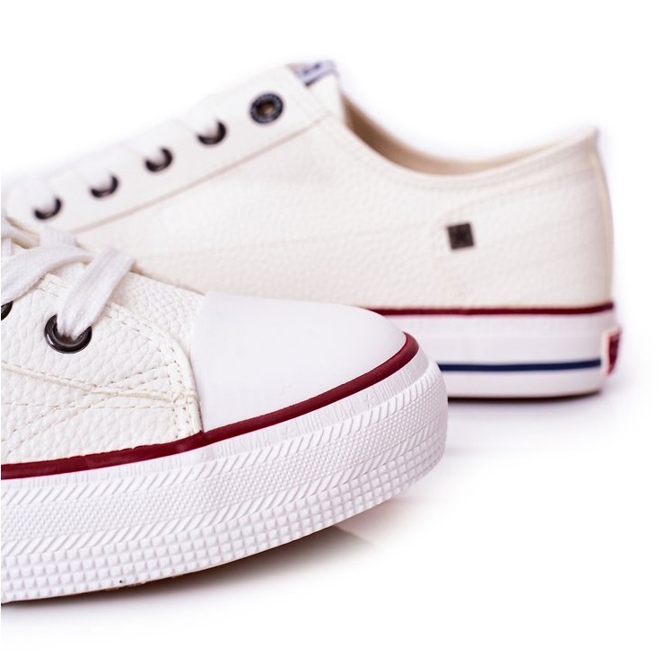 Muške kožne tenisice Big Star II174001 Bijele bijela 1