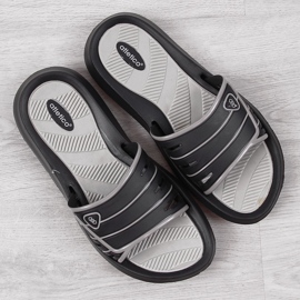 Crne muške gumene papuče Atletico crna 1