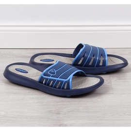 Atletico tamnoplave muške gumene papuče tamnoplava 1