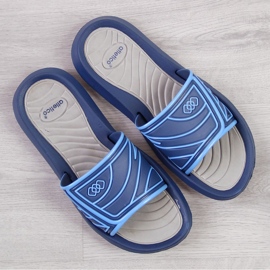 Atletico prevelike tamnoplave muške papuče za bazen mornarsko plava 1