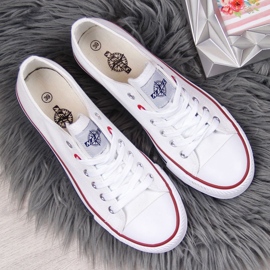 News Niske bijele tekstilne tenisice NOVOSTI bijela 2