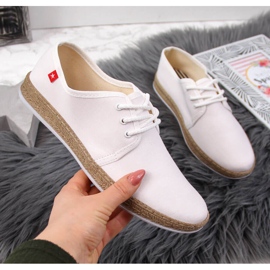 Ženske bijele tenisice espadrile Big Star FF276043 bijela 2