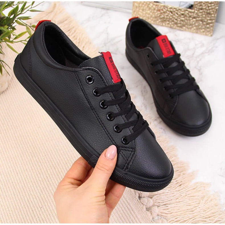 Niska eko koža crna Big Star DD274687 2