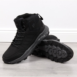 Crne muške planinarske cipele Filippo crna 2