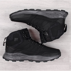 Crne muške planinarske cipele Filippo crna 1